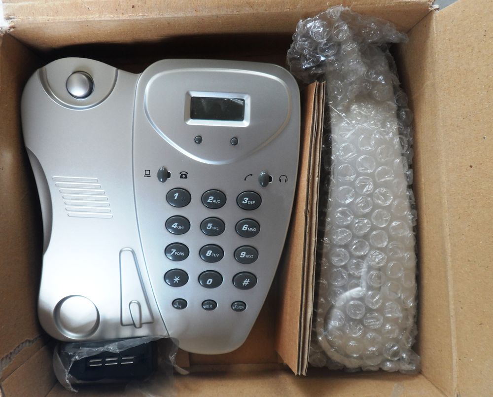 Combin&eacute; t&eacute;l&eacute;phonique neuf Gingo Biloba GB-224 Incomplet Tlphones et tablettes