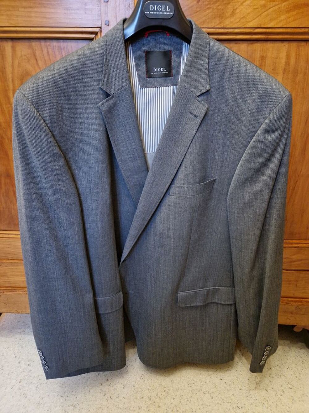veste &eacute;t&eacute; homme - gris - DIGEL - taille 64 Vêtements
