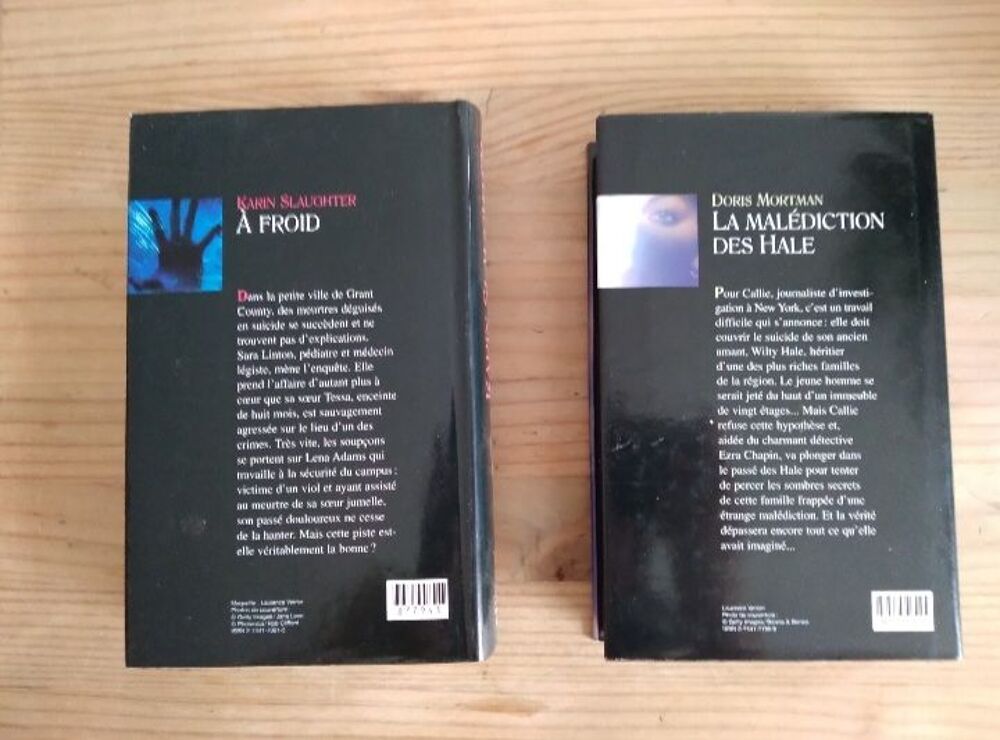 Thriller Karin Slaughter Doris Mortman Livres et BD