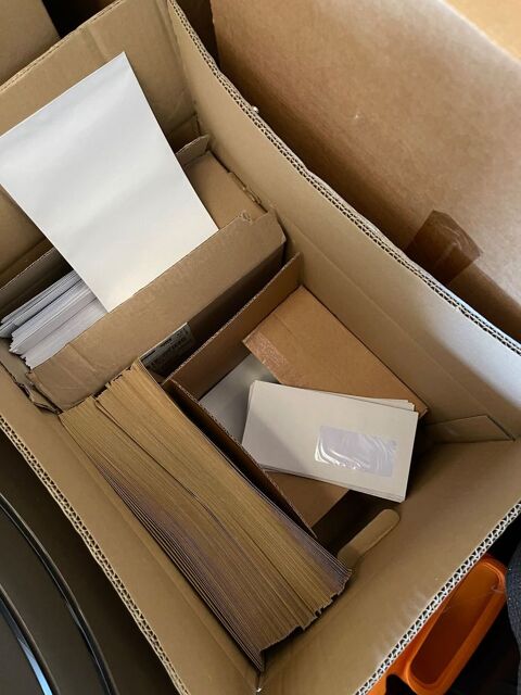 Lot d'enveloppes formats divers neuves 20 La C�te-Saint-Andr� (38)