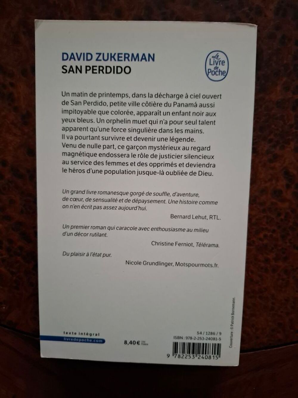 San Perdido - David Zukerman - 2020 - bon &eacute;tat Livres et BD