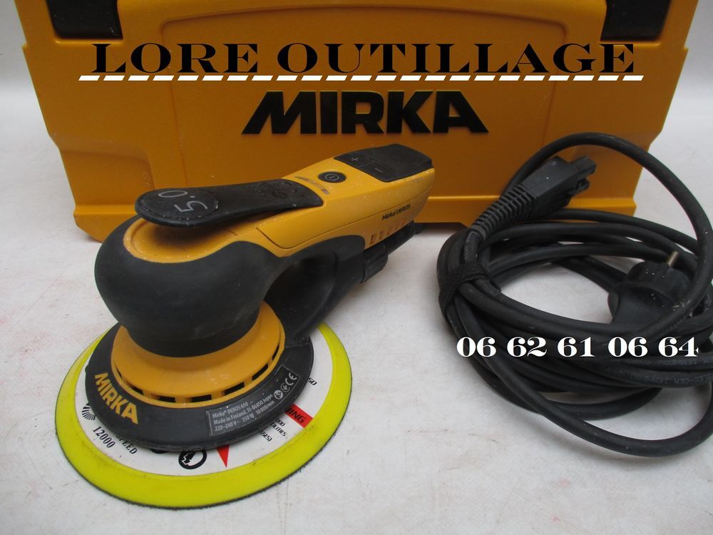 MIRKA DEROS 650 + aspirateur 1025 L Bricolage