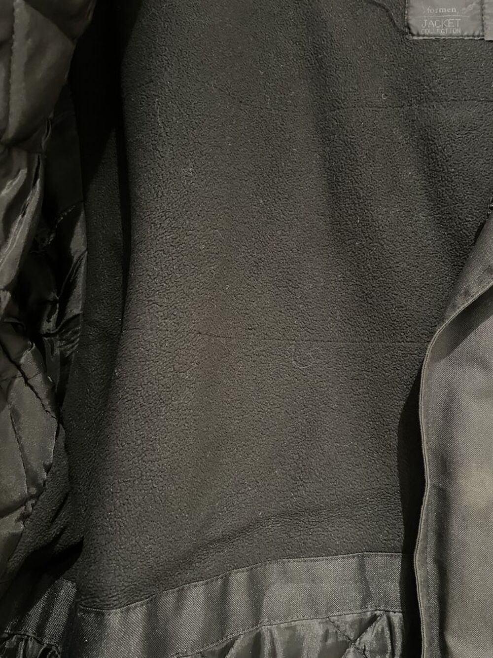 Blouson fourr&eacute; de la marque B &amp; C TEAM, de taille L Vêtements