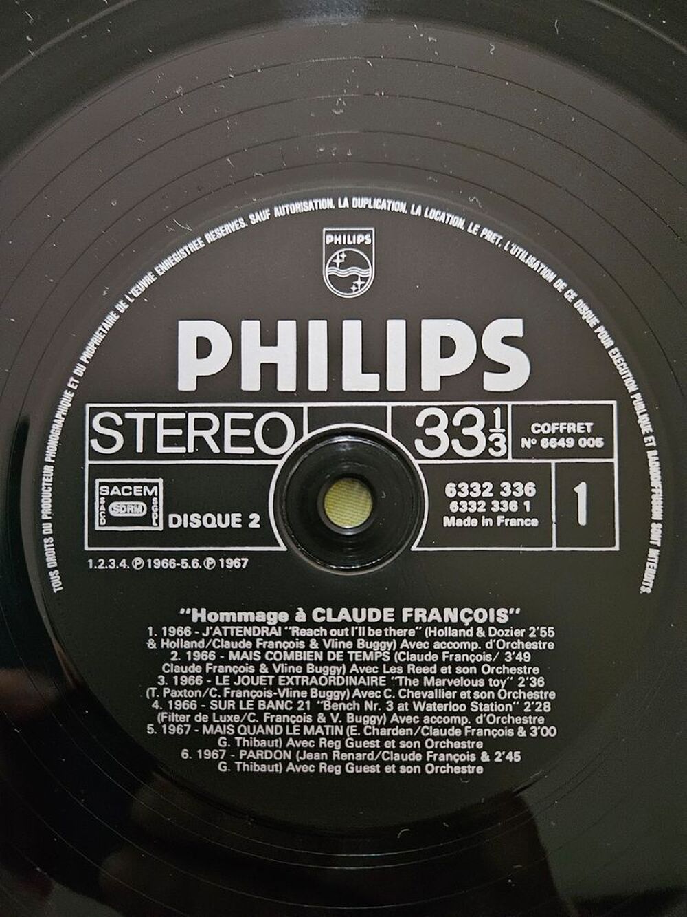 Claude fran&ccedil;ois coffret 3 disques hommage &agrave; claude fran&ccedil;ois CD et vinyles