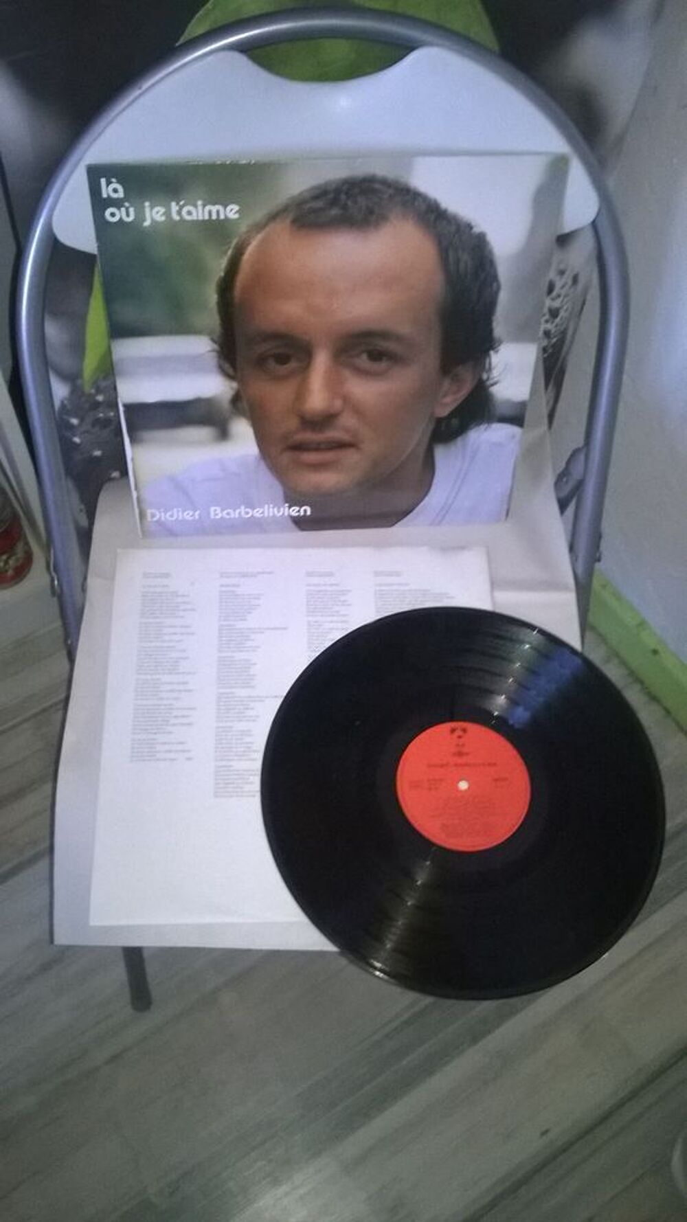Vinyle Didier Barbelivien
L&agrave; O&ugrave; Je T'aime
1985
Excellent CD et vinyles