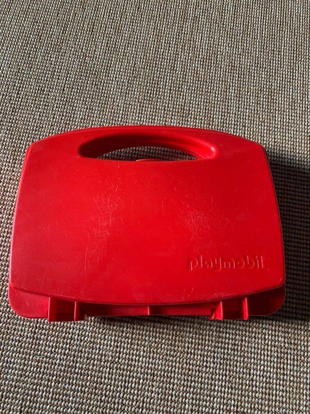 Valise de rangement playmobil rouge Jeux / jouets