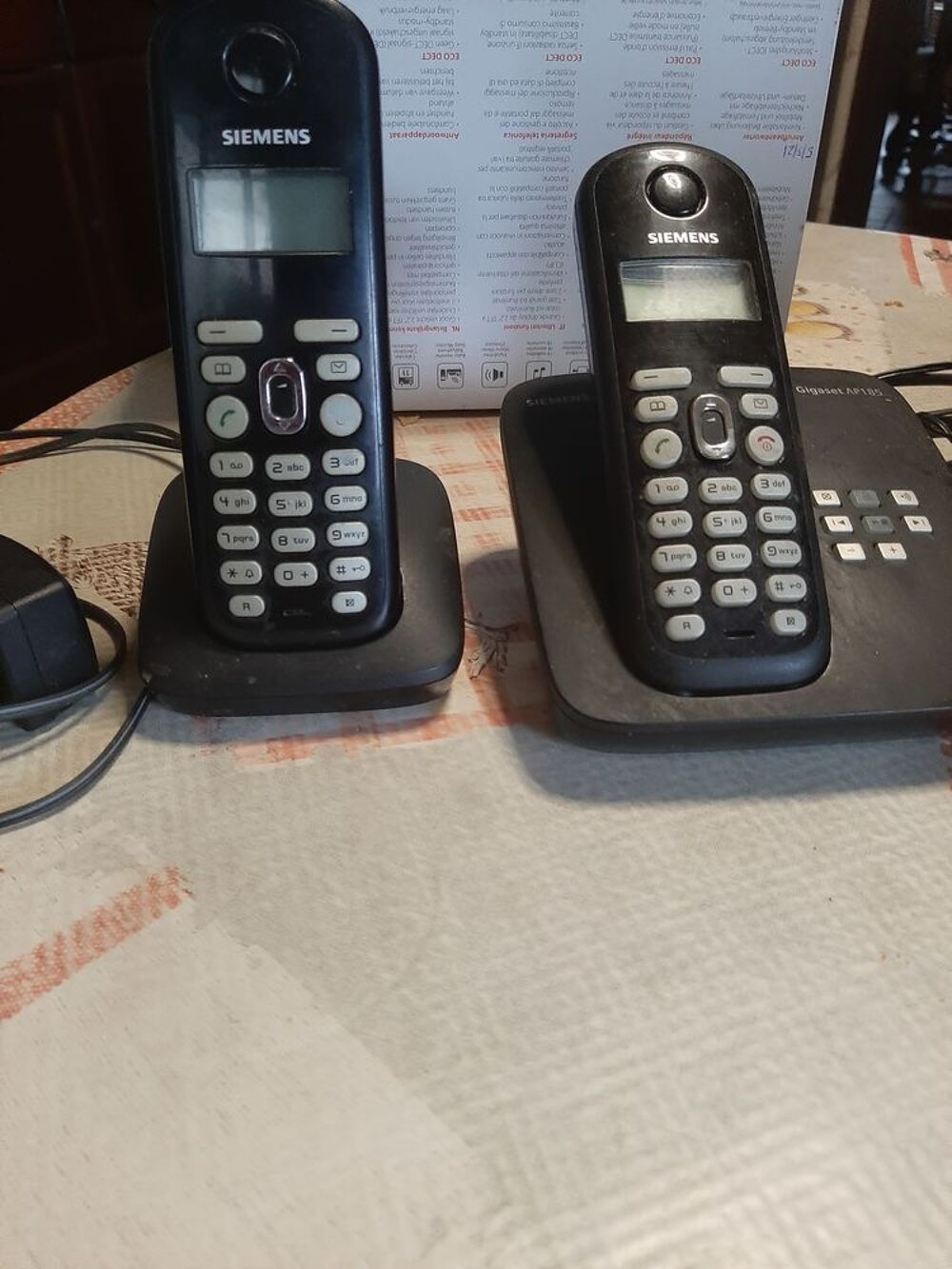 TELEPHONES FIXES SIEMENS GIGASET Téléphones et tablettes