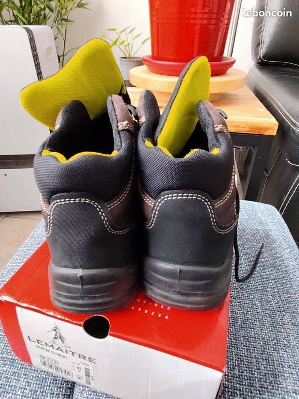 Chaussures de s&eacute;curit&eacute; montantes Danube S3 Lemaitre pointure Chaussures