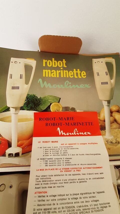 Robot Marie (Moulinex) (remise en mains propres) 10 Aytré (17)