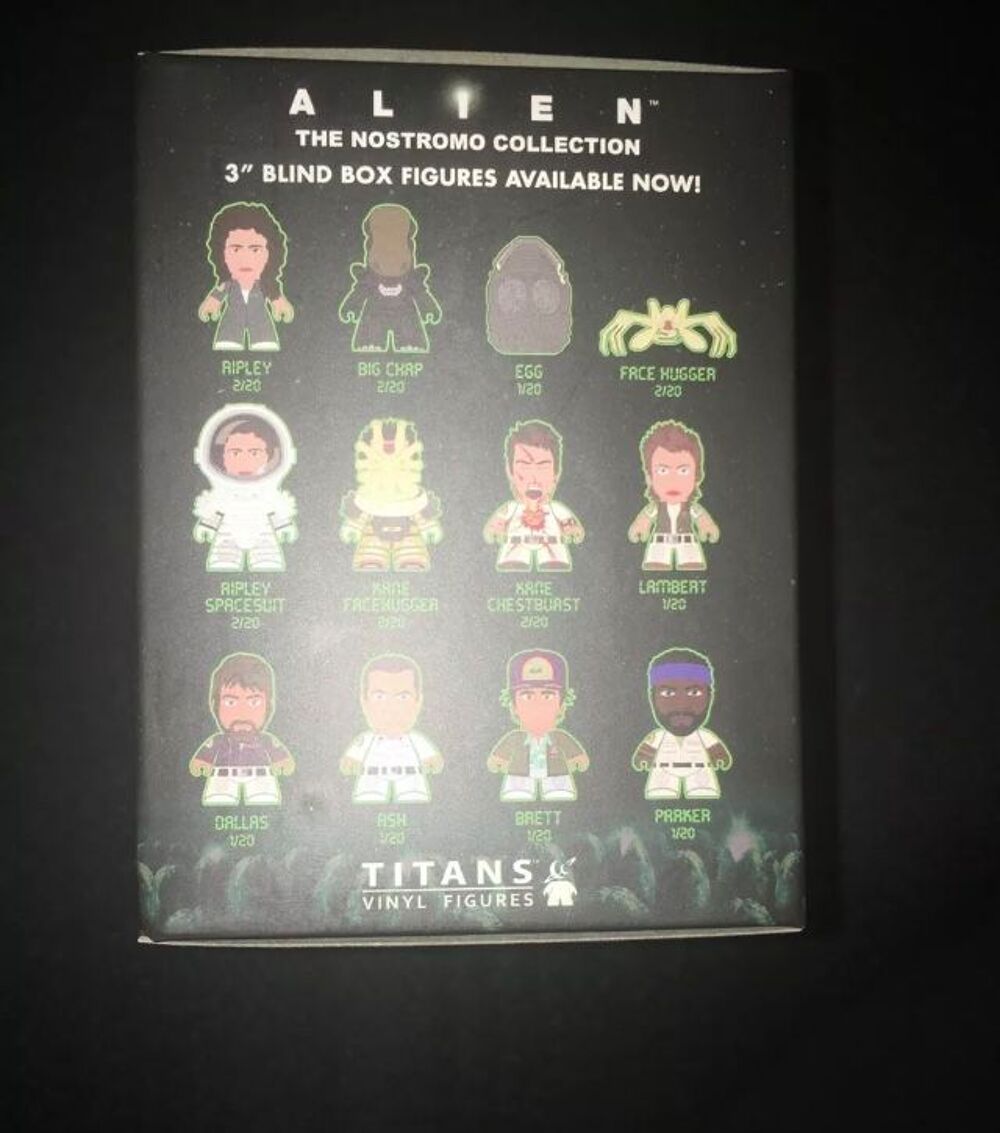 Titans Vinyl Figurine Alien Twin Pack NOSTROMO COLLECTION Ri 