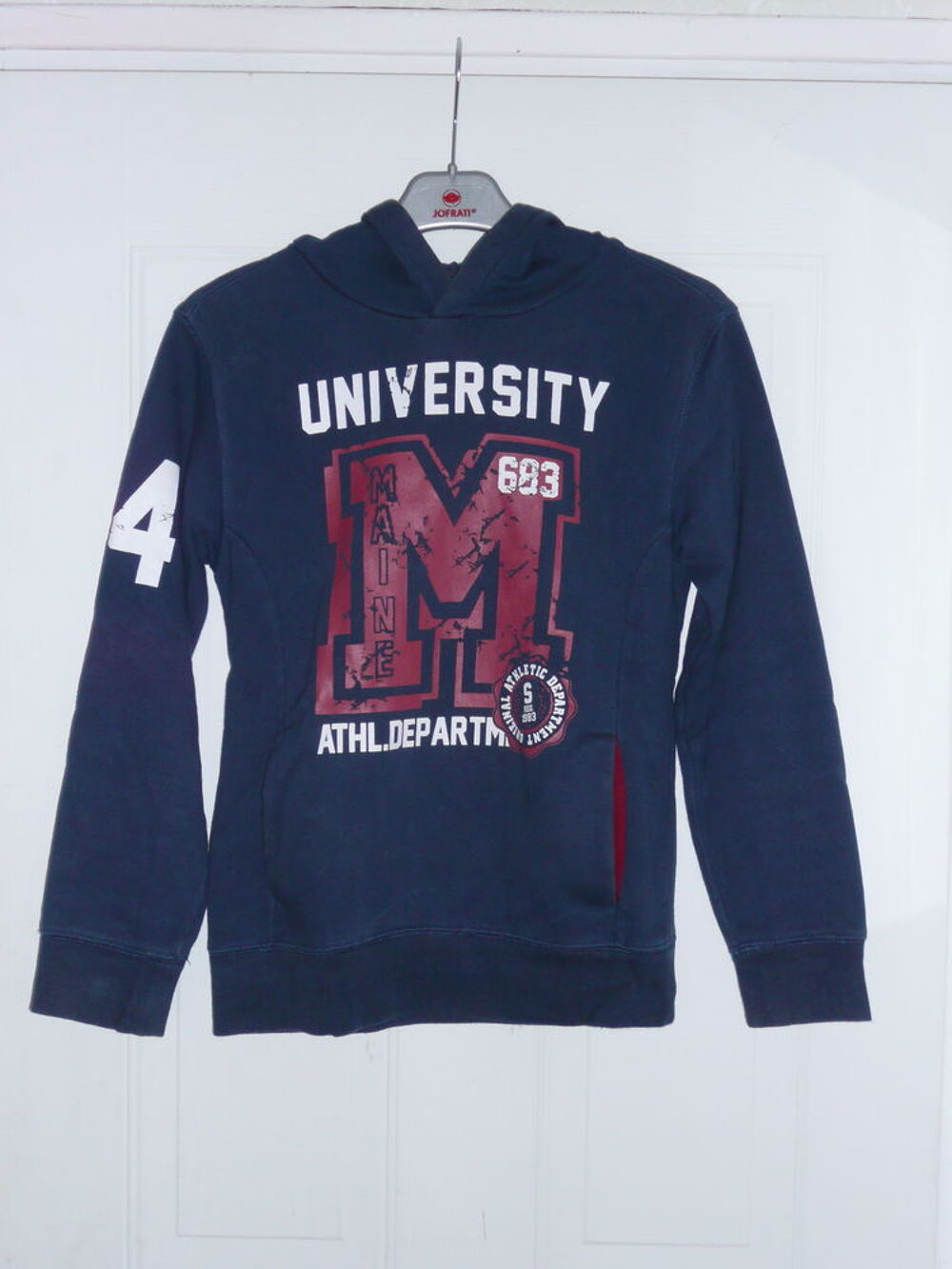 SWEAT SHIRT BLEU MARINE 10 ANS Vêtements enfants