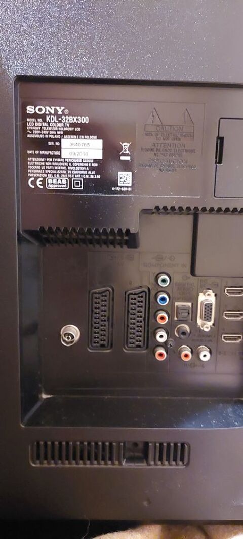 Tlvision Sony 40 Bois-le-Roi (77)