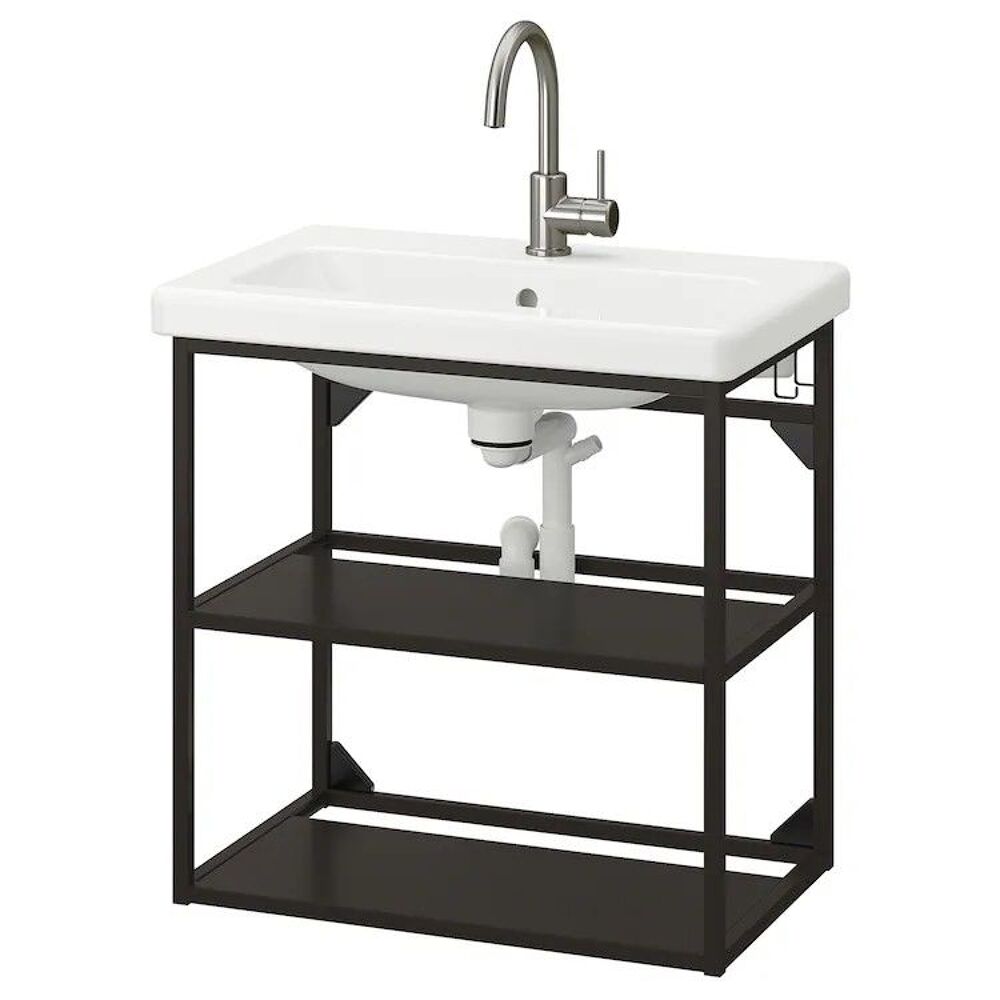 Lot de 2 meubles vasques Ikea achet&eacute;s <1 an Meubles