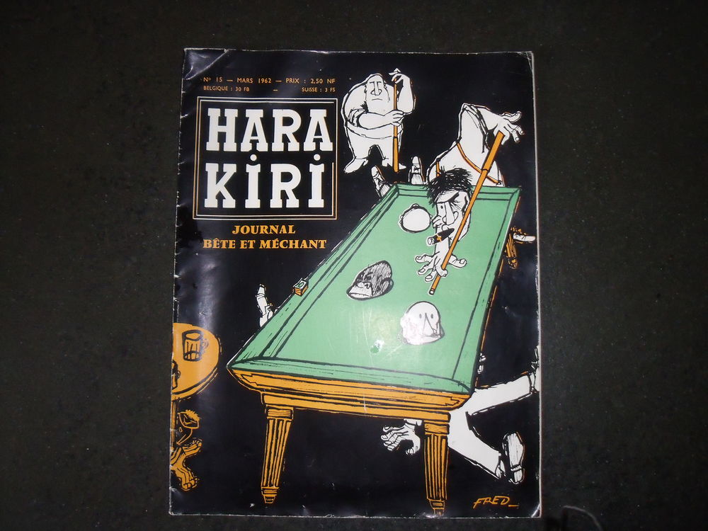 Journal HARA KIRI Livres et BD