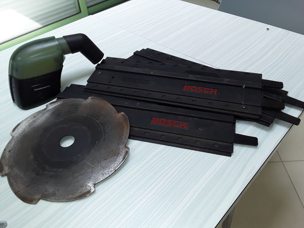 scie circulaire BOSCH PKS 66-2AF - 1600W utilis&eacute;e 2 fois Bricolage