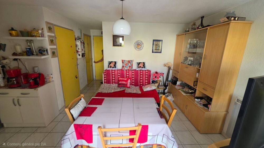 Vente Appartement LE CAP D'AGDE: 2 pièces + cabine / 6 couchages, LOGGIA et BALCON . PISCINE / Ascenseur Le cap d agde