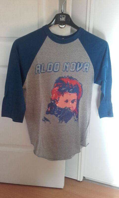 T-Shirt Jersey : Aldo Nova - Subject Tour 1984 - Taille : M 250 Angers (49)