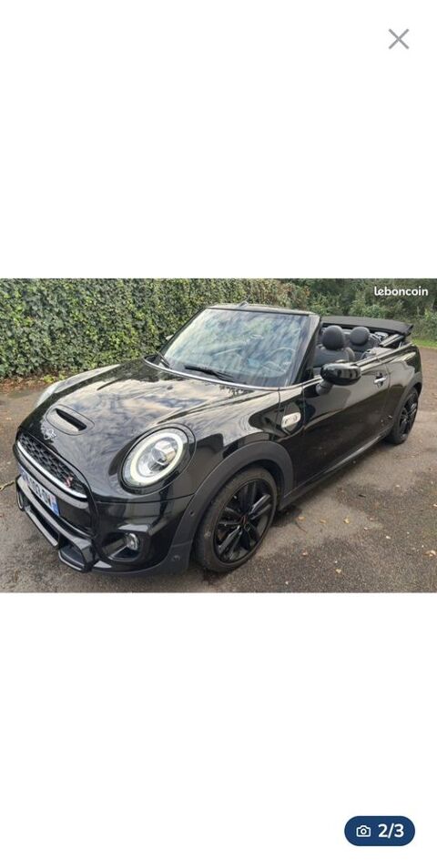 Mini Cooper S Cabriolet 192 ch BVA7 Finition John Cooper Works 2020 occasion Vertou 44120