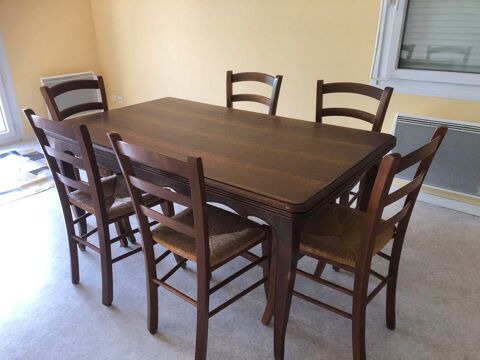 Lot Table + 6 chaises 200 Decize (58)