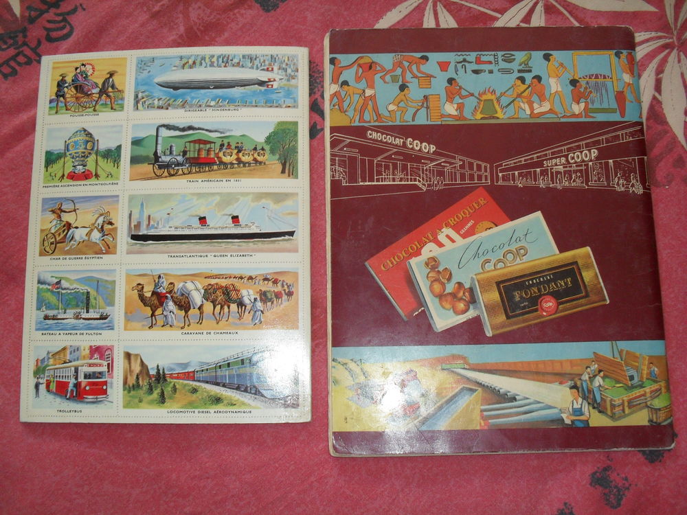 vieux albums coop / L&acute;encyclop&eacute;die par le timbre 