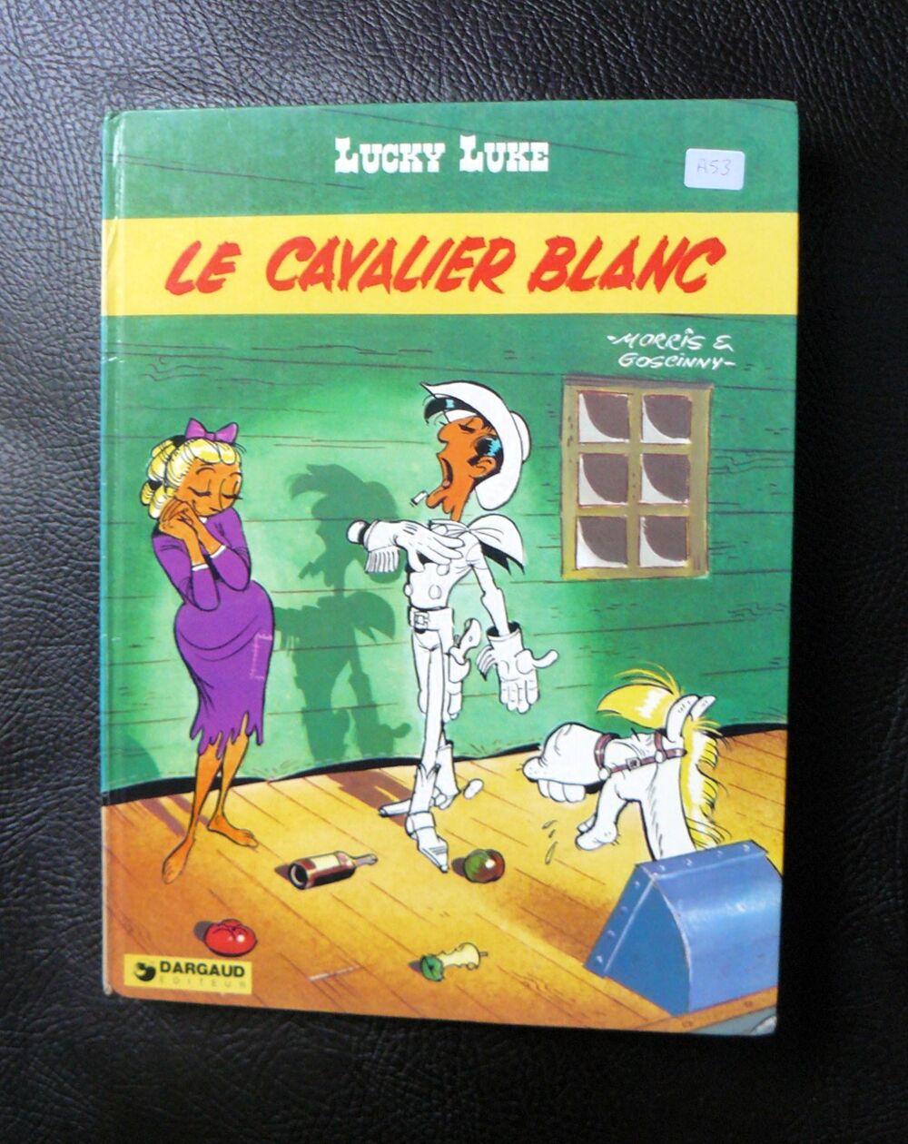 EL Lucky Luke : Le cavalier blanc - Morris &amp; Goscinny - 1975 Livres et BD