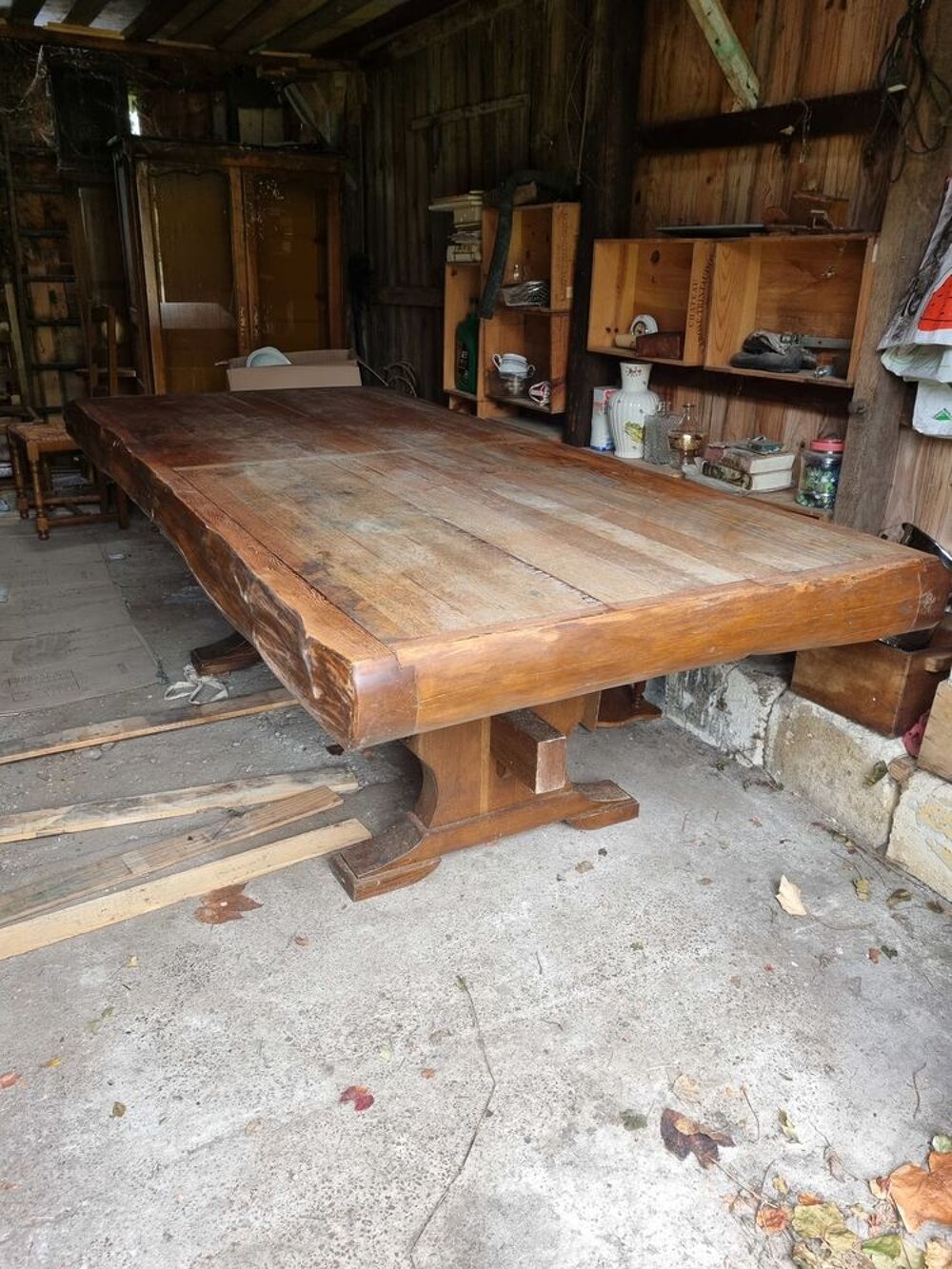 Table Ch&ecirc;ne massif Meubles
