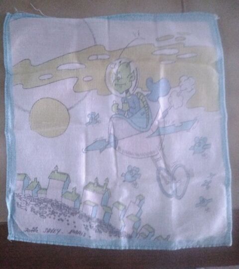 mouchoir rare vintage 20 chassires (03)