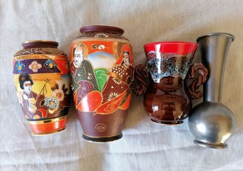 Lot de 4 petits vases 50 Bezons (95)