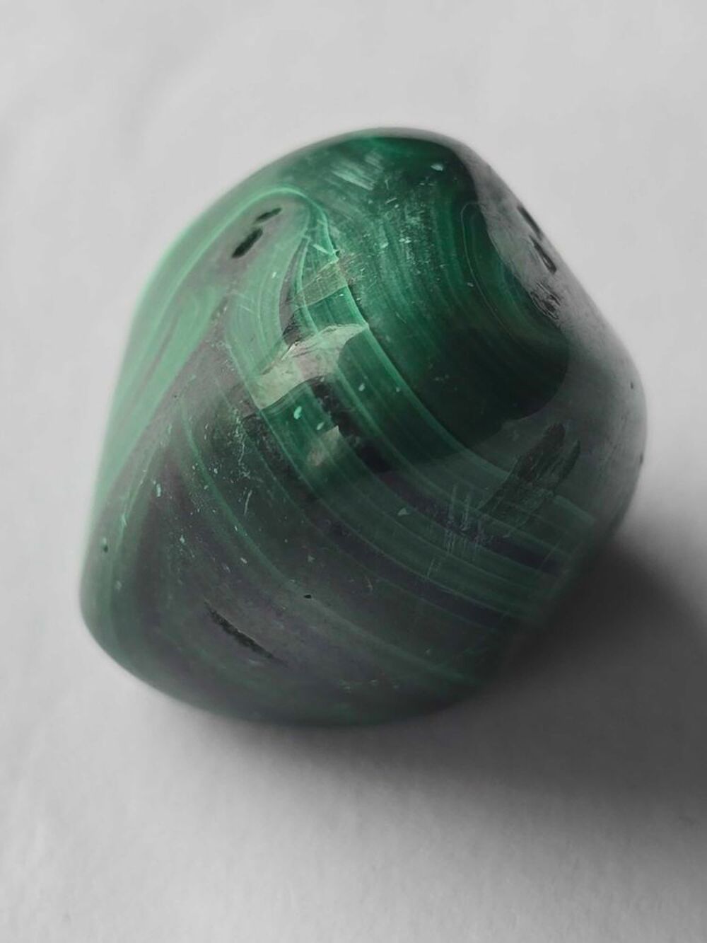 Pierre Roul&eacute;e Malachite du Katanga-Min&eacute;ral 12g 