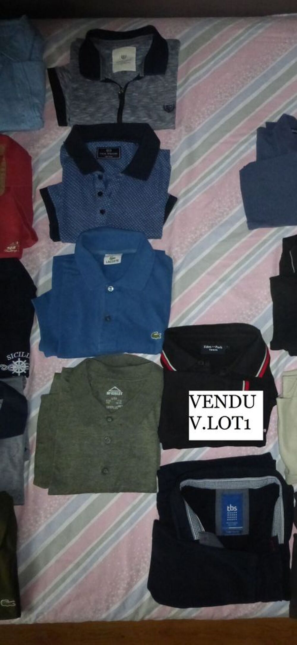 POLO divers - homme - taille M L XL Vêtements