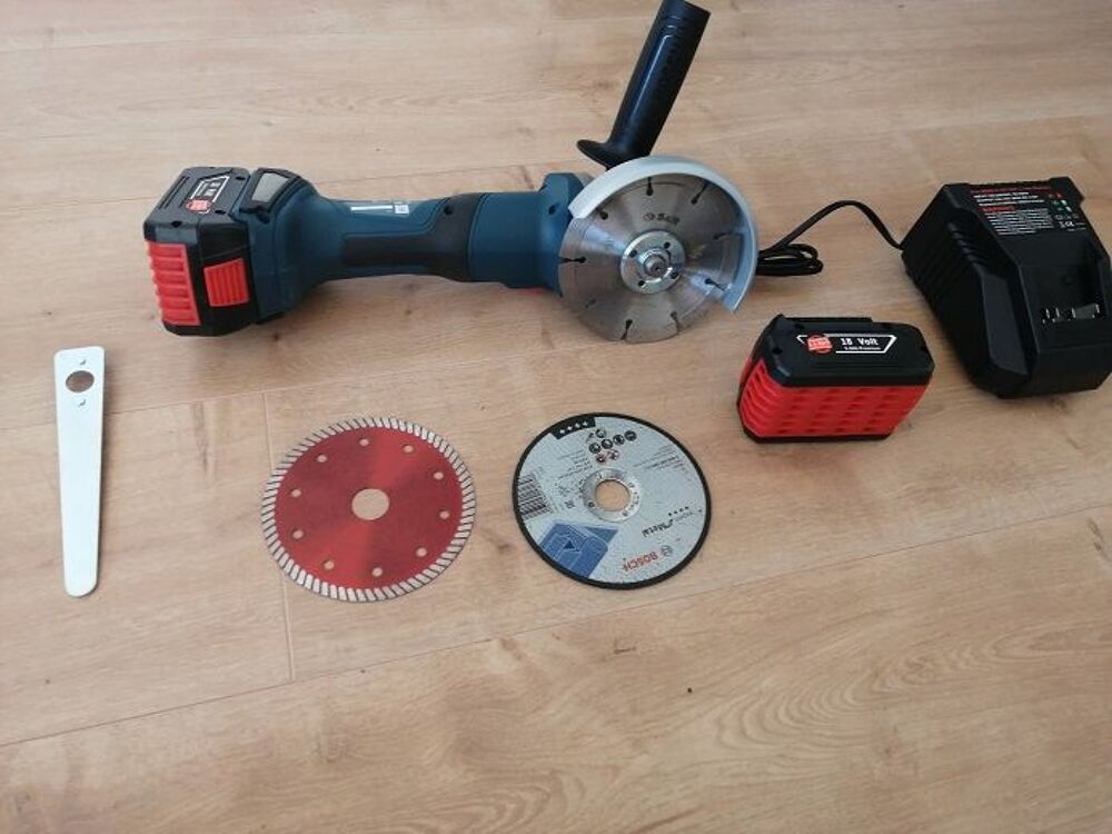 Meuleuse / disqueuse sans fil 18V Bosch pro - Diam Bricolage