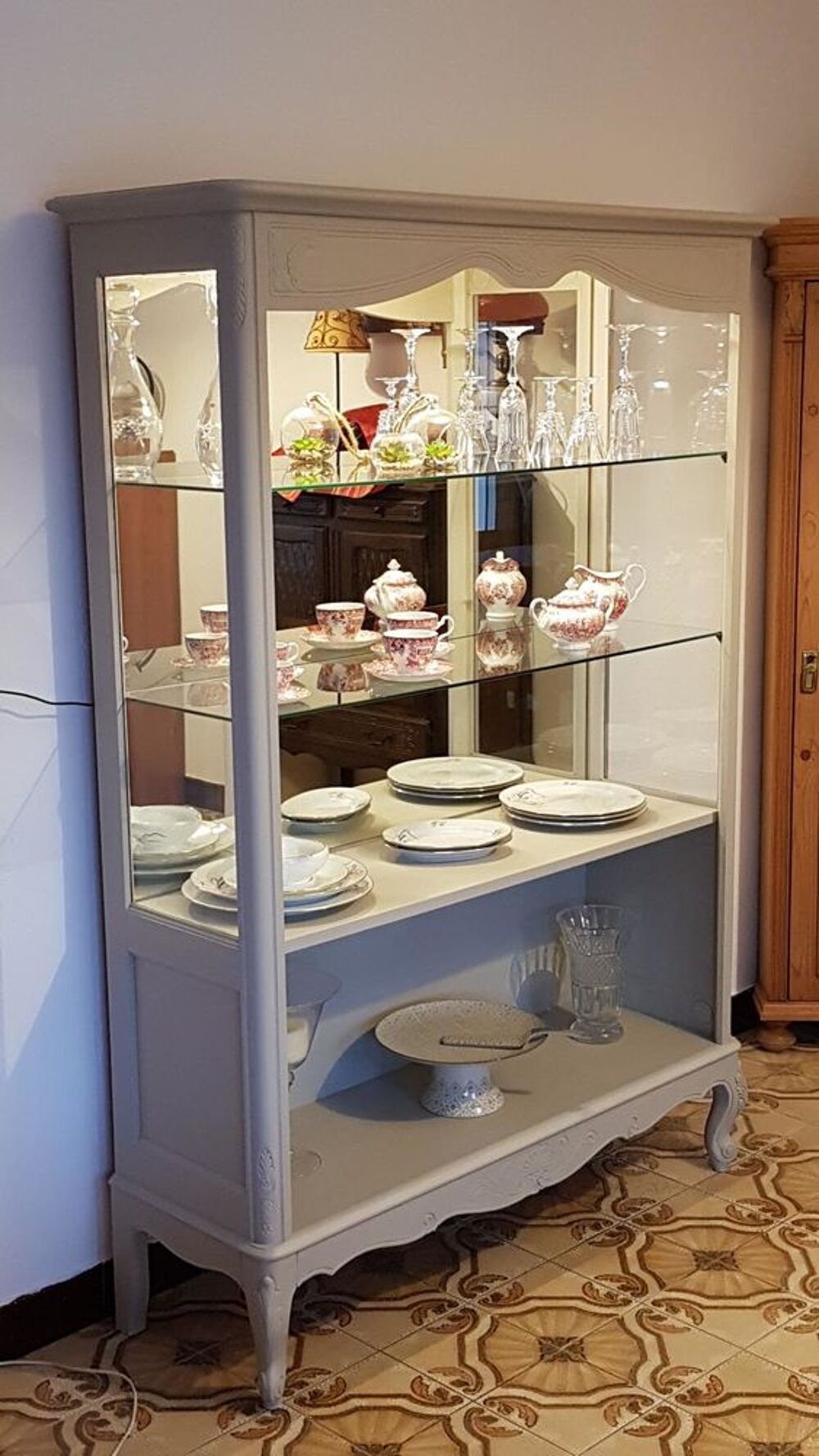 Magnifique vaisselier, biblioth&egrave;que, vitrine Bricolage