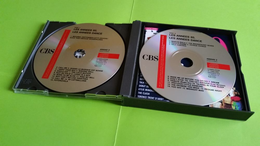 LES ANN&Eacute;ES 80 CD CD et vinyles