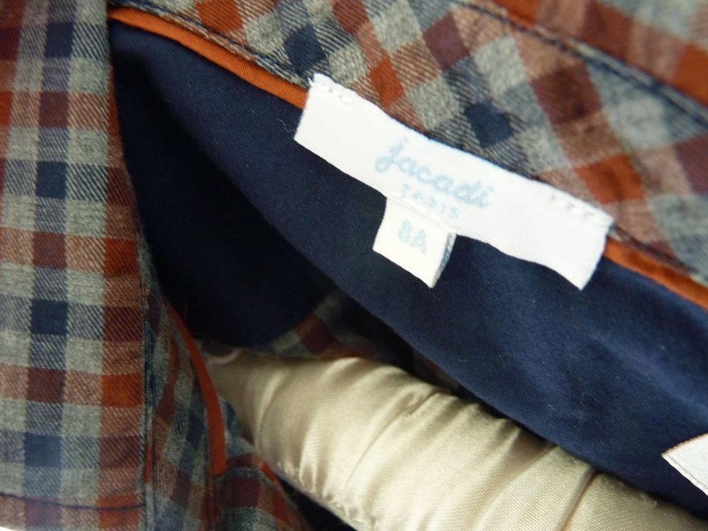 chemise jacadi gar&ccedil;on 8 ans TBE carreaux Vtements enfants