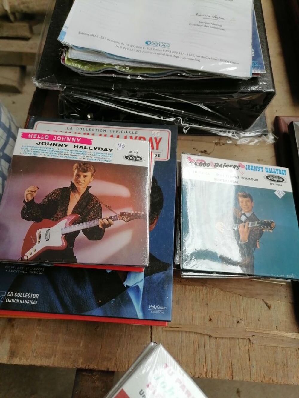 CD de Johnny Halliday 