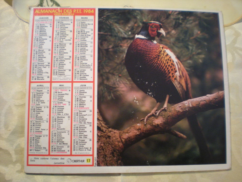17calendriers PTT 