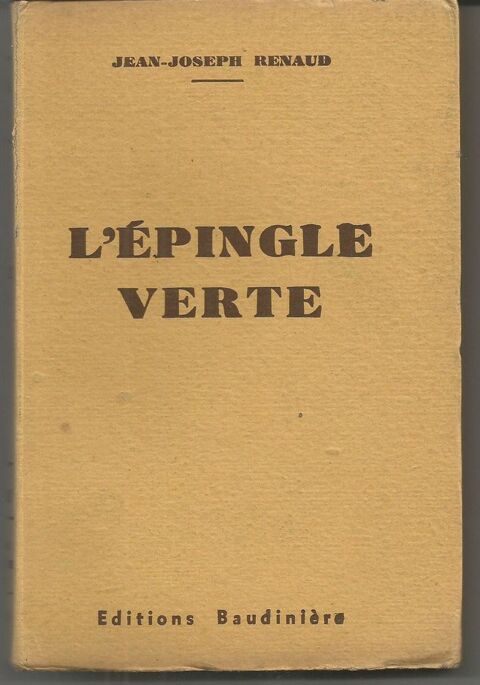 J Joseph RENAUD  L'épingle verte 6 Montauban (82)