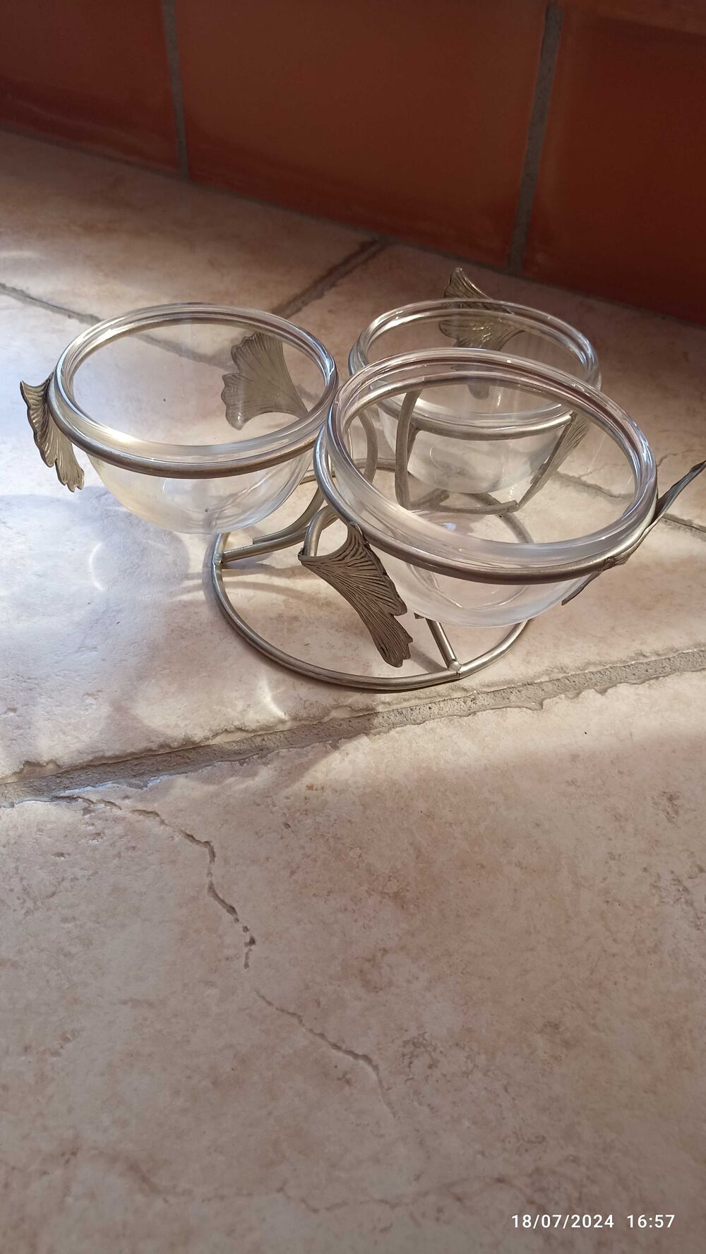 serviteur de table ancien 