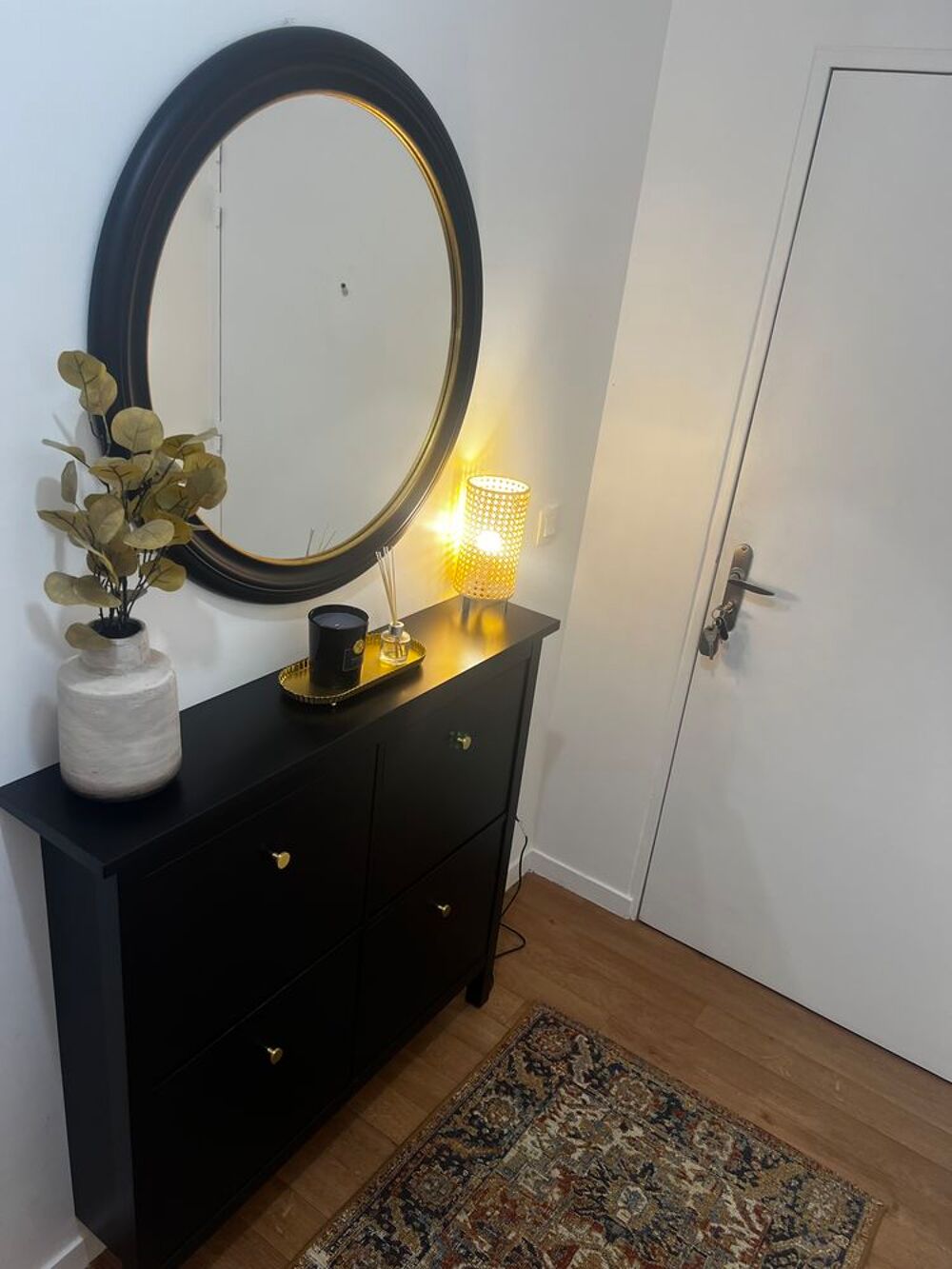 Meuble &agrave; chaussures + miroir Meubles