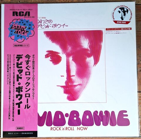 David Bowie ? rock 'n' roll now vinyle picture disc �d. lim. 128 Ambri�res-les-Vall�es (53)