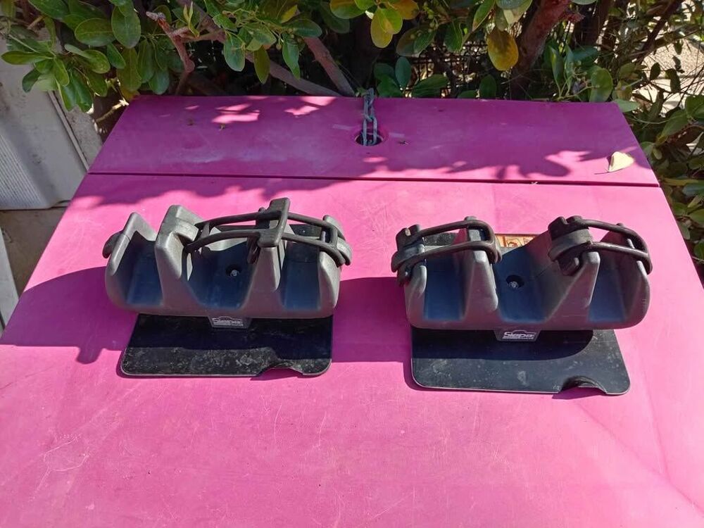 lot de 2 blocs porte skis magn&eacute;tiques SIEPA Sports
