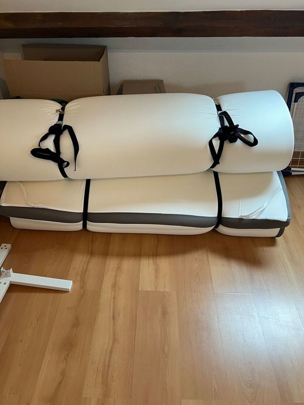 2 x Surmatelas Eazzzy Topper 160x200 Meubles