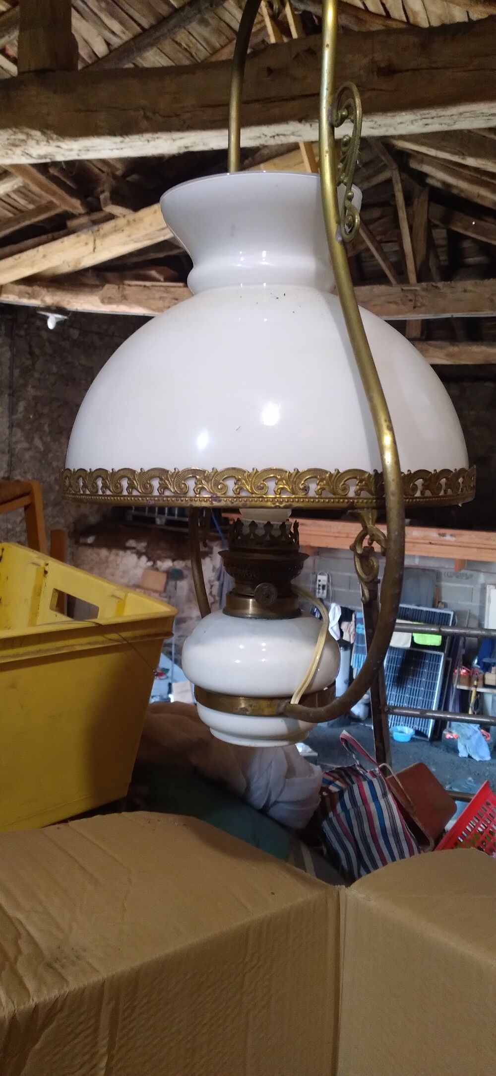 Lampe ancienne suspension Décoration