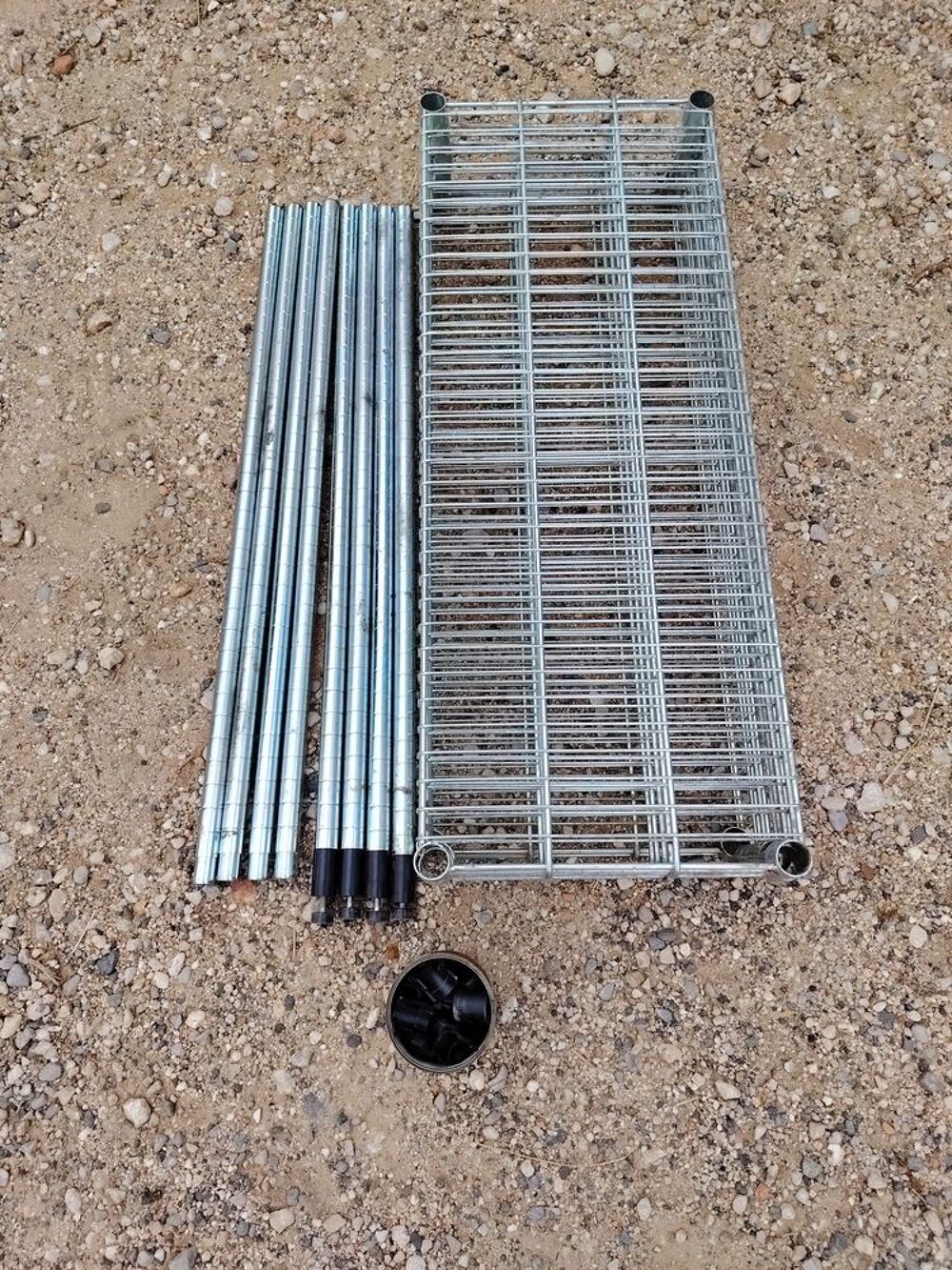 Etag&egrave;re m&eacute;tal Chrome Bricolage