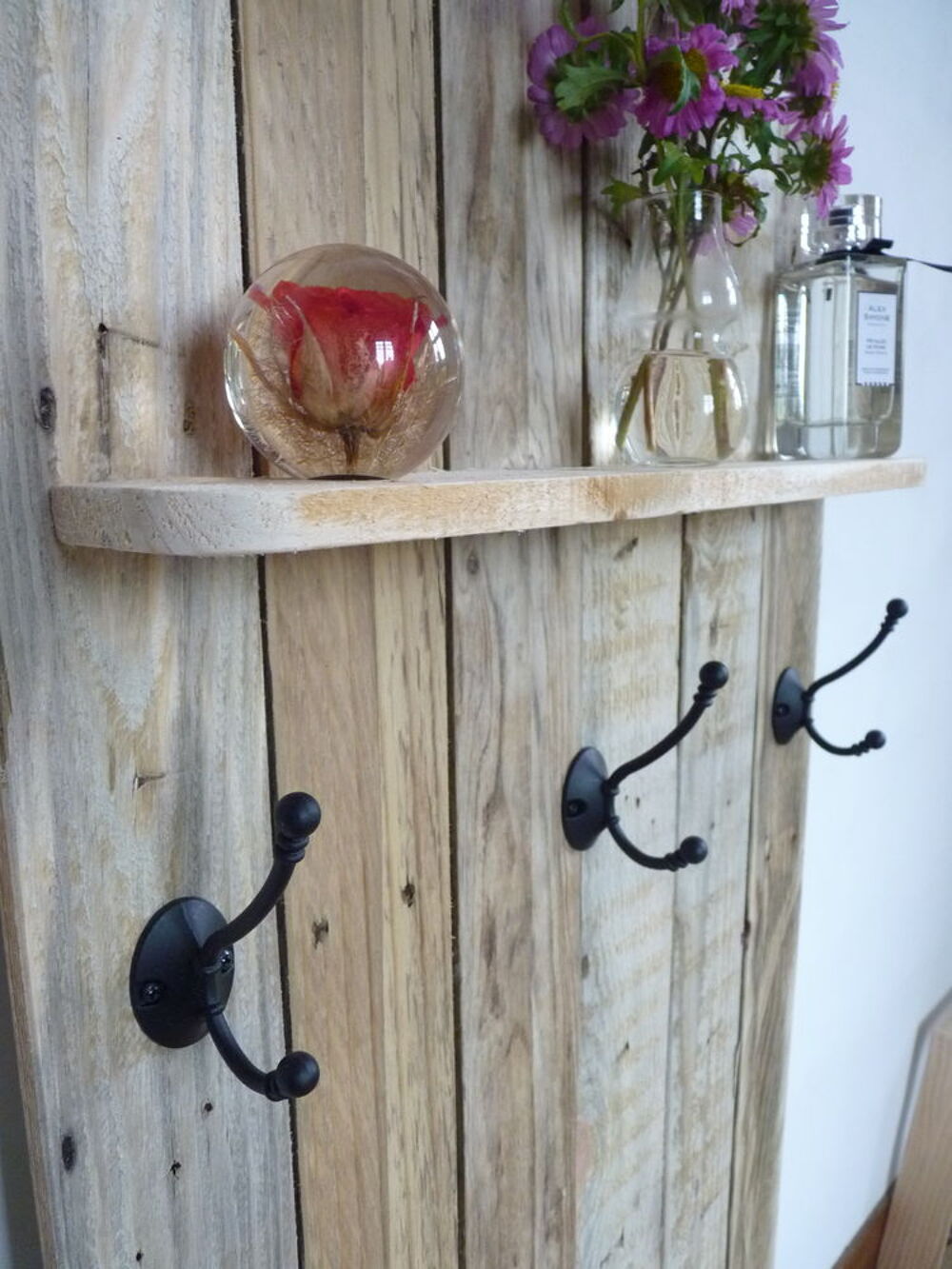 porte manteaux bois palettes Meubles
