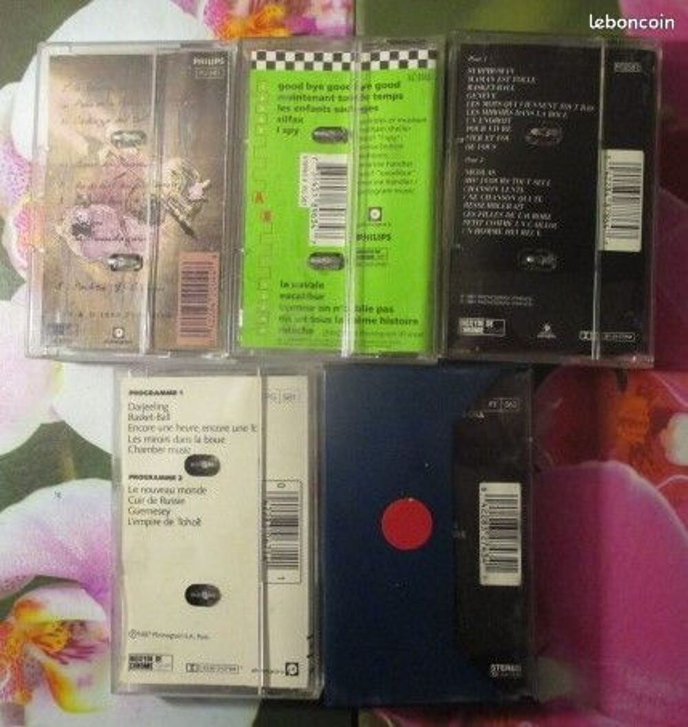 Cassettes audio William Sheller CD et vinyles