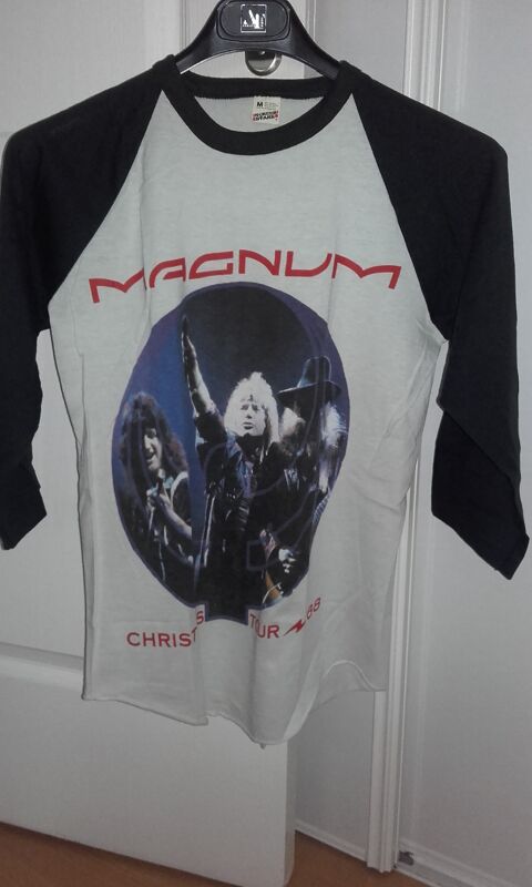 T-Shirt Jersey : Magnum - Christmas Tour 1988 - Taille : M 250 Angers (49)