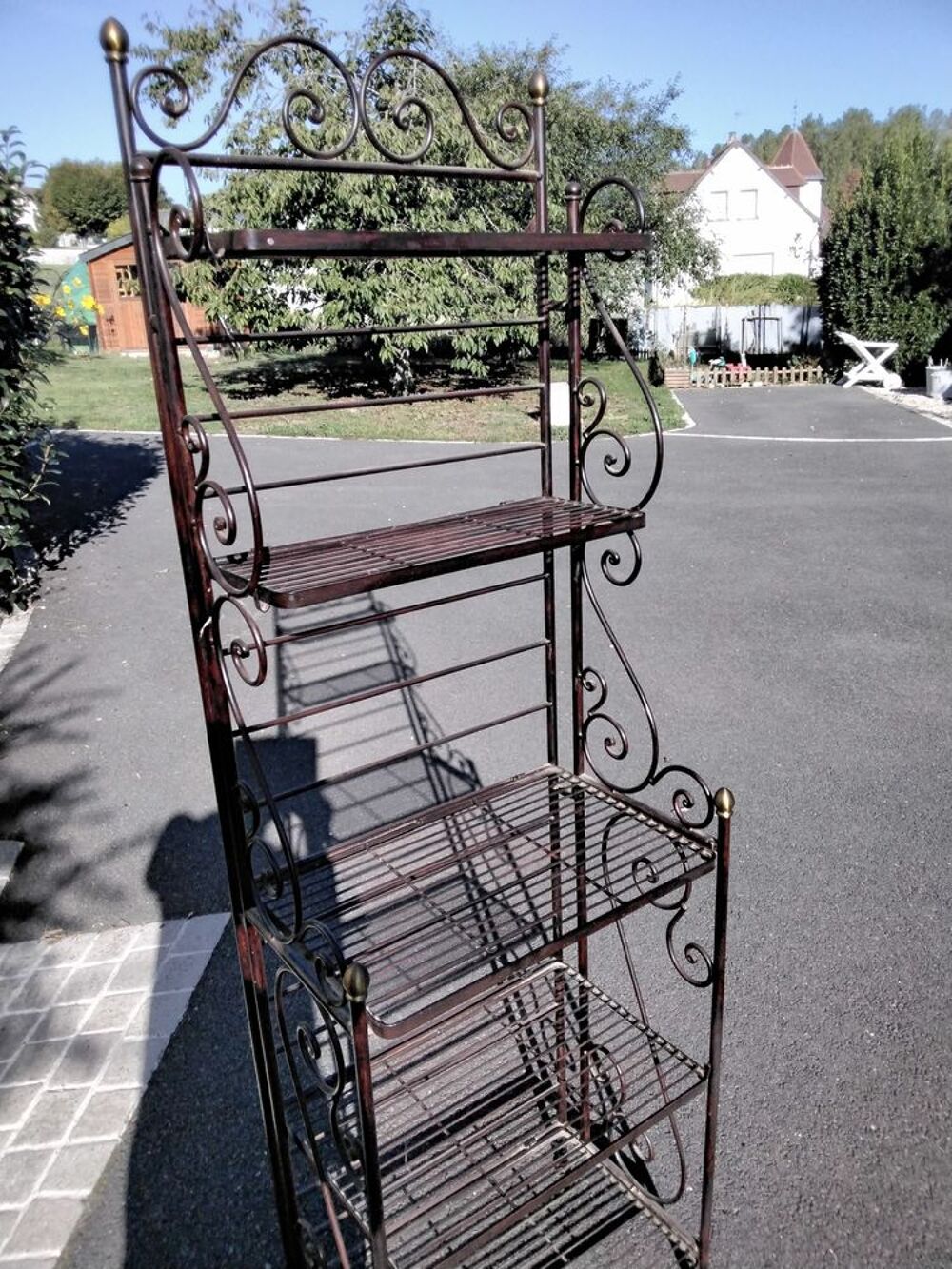 &Eacute;tag&egrave;re fer forg&eacute; Meubles