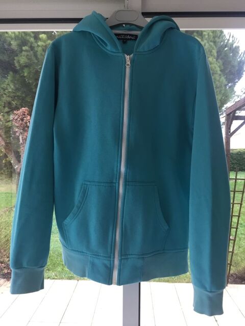 Sweat bleu clair zipp  capuche 4 Saujon (17)