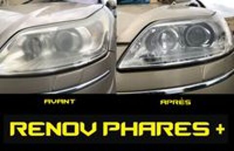   Rénovation d'optiques de phares 